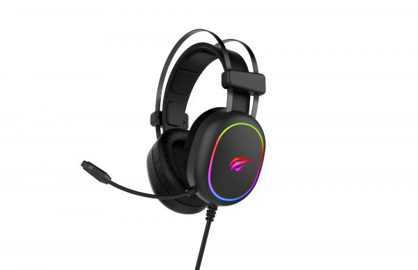 HAVIT GAMING HEADPHONE RGB BLACK H2016D USB + 3.5 mm stereo jack
