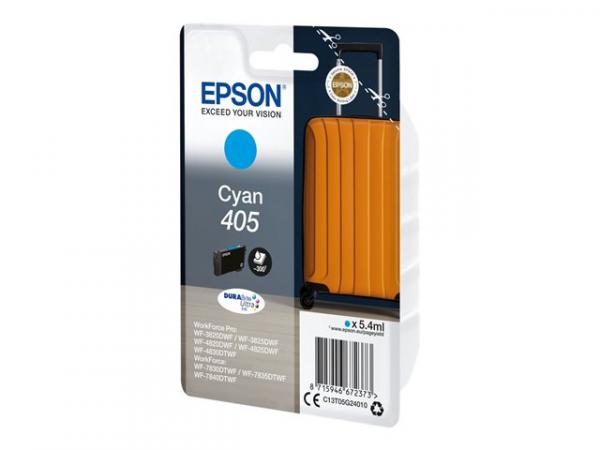 EPSON Singlepack Cyan 405 DURABrite Ultra Ink