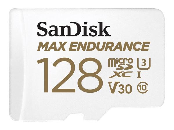 SANDISK Muistikortti MicroSDXC 128GB Max Endurance sis. adapterin