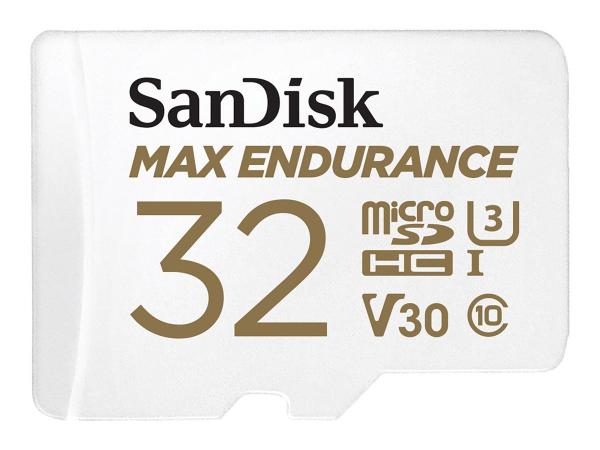 SANDISK Muistikortti MicroSDHC 32GB Max Endurance sis. adapterin