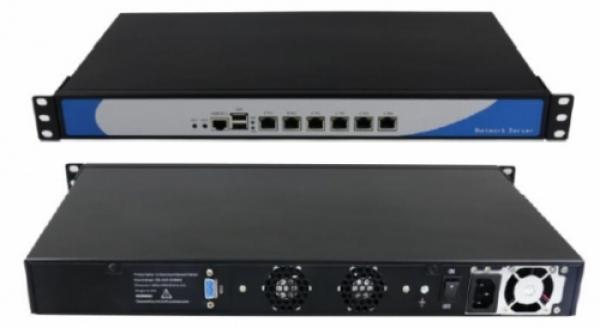 19" 1U PC i5-3450/3.1GHz AES-NI 6xLAN 2x USB 3.0, VGA, Console/COM