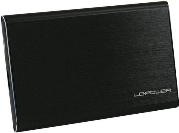 LC-Power LC-25U3-7B-ALU schwarz, USB 3.0 Micro-B