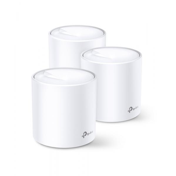TP-Link Deco X60 (3-pack) AX3000 WiFi 6 Whole-Home Mesh Wi-Fi System