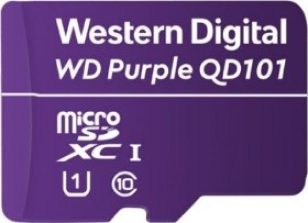 Western Digital WD Purple SC QD101 Ultra Endurance microSDXC 128GB, UHS-I U1, Class 10 (WDD128G1P0C)