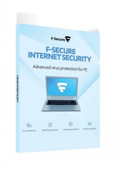 F-Secure Internet Security  ATTACH (2 vuotta, 3 PC), E-KEY