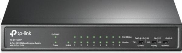 TP-LINK TL-SF1009P 9-ports PoE+ Switch