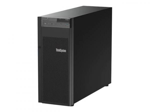 Lenovo ThinkSystem ST250 7Y45 - Palvelin - torni - 4U - 1-tie - 1 x Xeon E-2276G / 3.8 GHz - RAM 16 Gt - SAS - pikavaihto 2.5" lokero(a) - ei kiintolevyä - Matrox G200 - GigE - ei KJ - monitori: ei ole