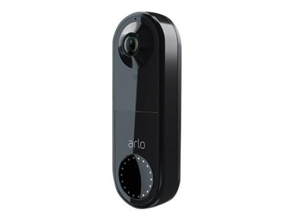 Arlo Video Doorbell - Videokommunikaatiojärjestelmä - wireless - Wi-Fi - 1 kamera/kamerat - musta