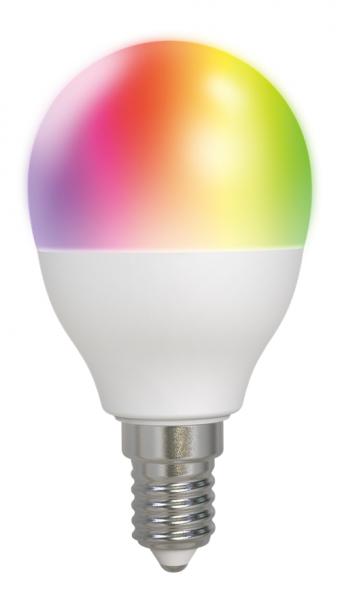 DELTACO SMART HOME RGB-älylamppu, E14, Wi-Fi, 2,4 GHz, 5 W, 470 lm, himmennettävä, 2700 - 6500 K, 220 - 240 V