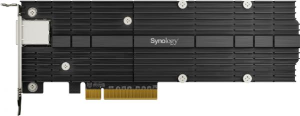 Synology E10M20-T1 M.2 SSD & 10GbE -yhdistelmäkortti, PCIe 3.0 x8, 2x M.2, 1x 10GBase-T