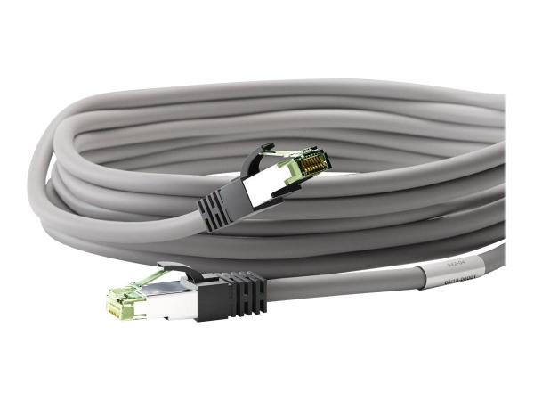 CAT 8.1 S/FTP (PiMF), grey, 3m - patch cable, LSZH halogen-free, CU material