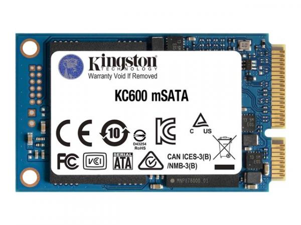 KINGSTON KC600 1024GB SATA3 mSATA SSD