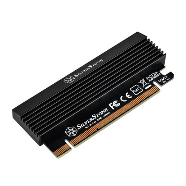 Silverstone SST-ECM23, PCI-E x4 to M.2 Adapter with cooler