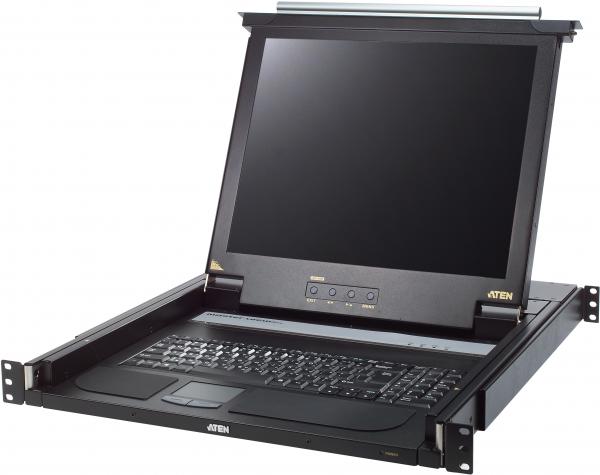 ATEN CL1000M - KVM console - 17" - rack-mountable - 1280 x 1024 - VGA - 1U
