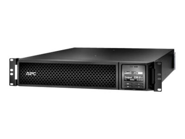 APC Smart-UPS SRT 1000VA RM UPS (telineasennettava) Vaihtovirta 230 V 1000 wattia 1000 VA Ethernet 10/100, RS-232, USB lähtöliittimet: 6 PFC 2U musta + APC UPS Network Management Card AP9631