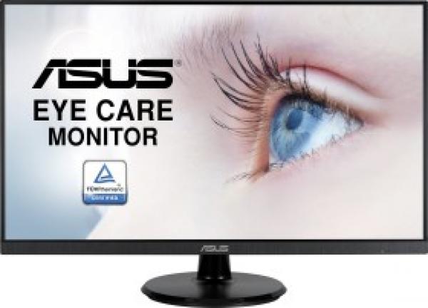 ASUS VA27DQ Eye Care Monitor - 27 tuumaa, FHD (Full HD 1920 x 1080), IPS, kehyksetön, 75 Hz, Adaptive-Sync / FreeSync ™, DisplayPort, HDMI