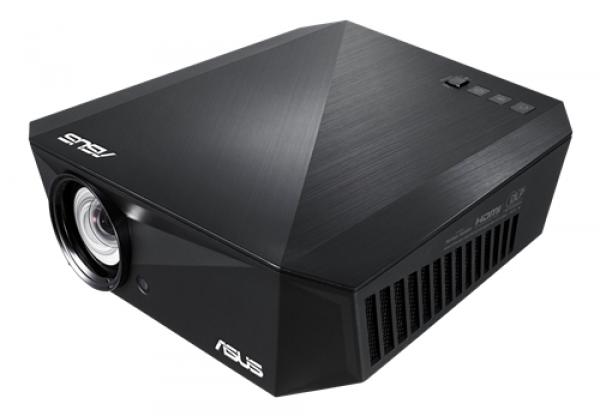 ASUS H1 - DLP-projektori - RGB LED - 3D - 3000 lumenia - Full HD (1920 x 1080) - 16:9 - 1080p - musta