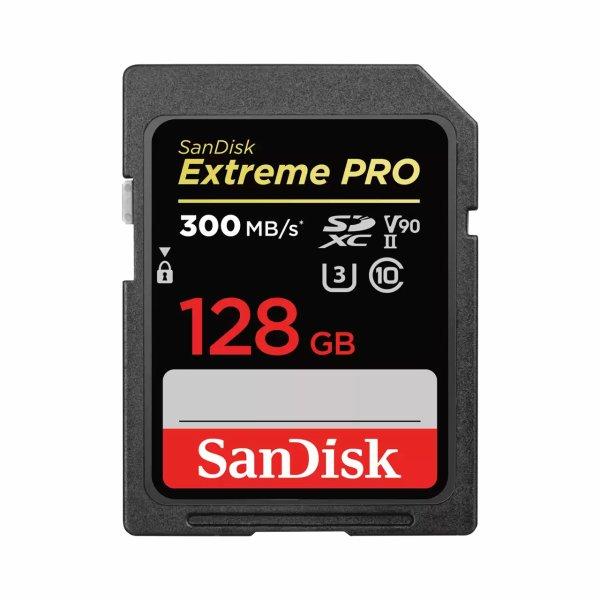 SanDisk Extreme PRO SDHC" UHS-II 128GB