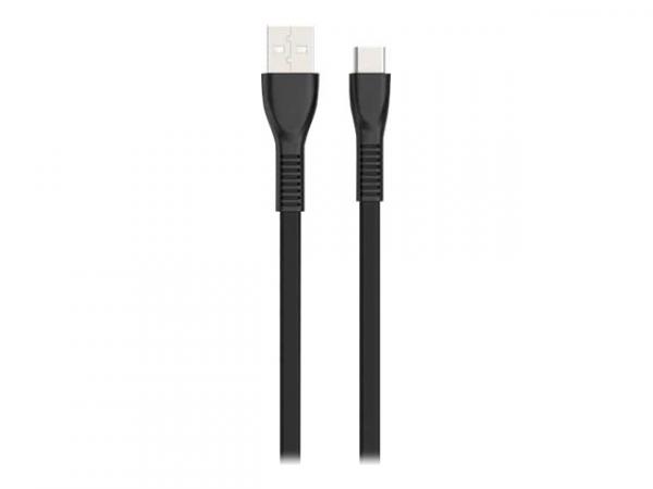 Havit-kaapeli USB - USB-C 1,8 m musta