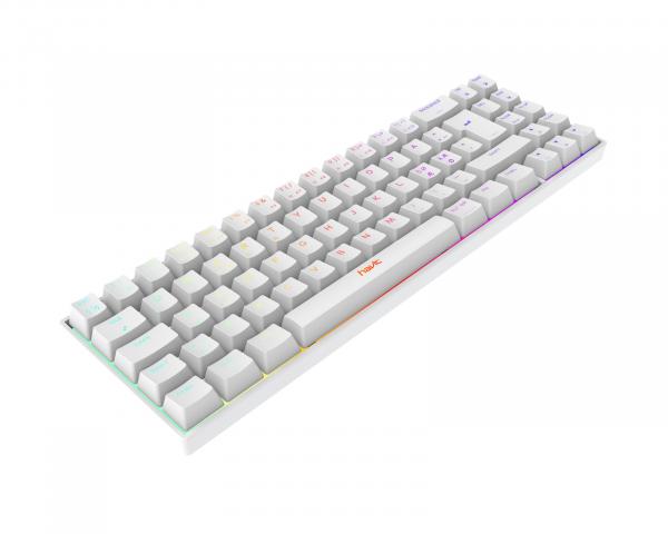 Havit Ultra Compact Gaming Keyboard with BT White