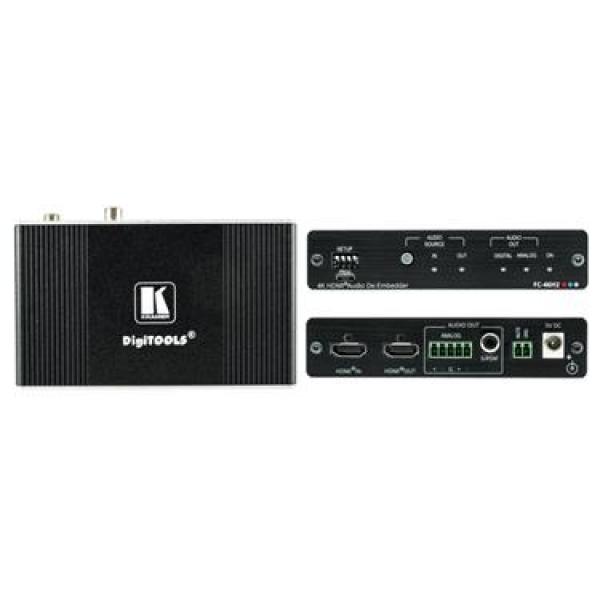 Kramer FC-46H2 - 4K @ 60 4: 4: 4 HDR HDMI -äänen upotin