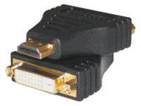 HDMI 19 - DVI 24+1 M-F Adapter