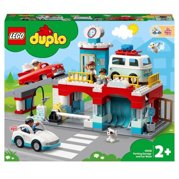 LEGO DUPLO - Parkkitalo ja autopesula (10948)