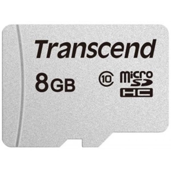 Transcend 8GB 300S, microSDHC-muistikortti