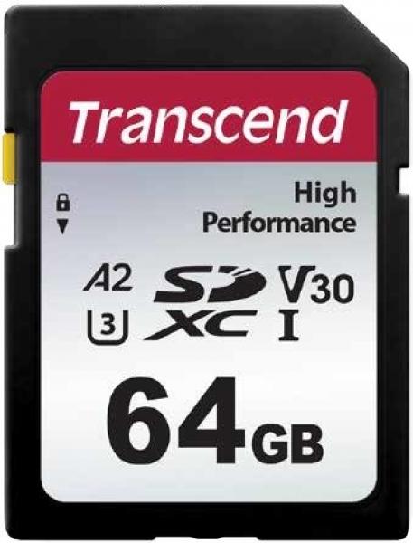 Transcend SD Card SDXC 330S 64GB