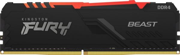 Kingston 16GB (1 x 16GB) FURY Beast RGB, DDR4 3200MHz, CL16