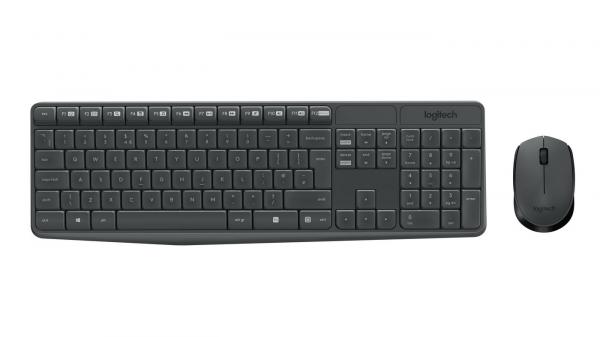 Logitech MK235 Wireless Keyboard and Mouse Combo, US layout