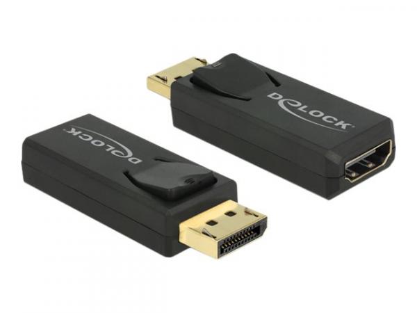Delock Adapter Displayport 1.2 male > HDMI female 4K 60 Hz Active