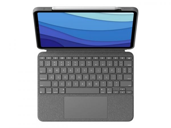 LOGITECH Combo Touch for iPad Pro 11-inch (1st, 2nd, and 3rd gen) - GREY (Nordic)