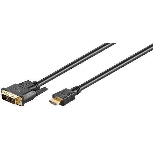 Pro DVI-D/HDMI cable gold-plated 1.5m