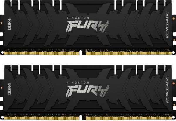 Kingston 32GB (2x16GB) Fury Renegade Black, DDR4 3600MHz, CL16 -muisti