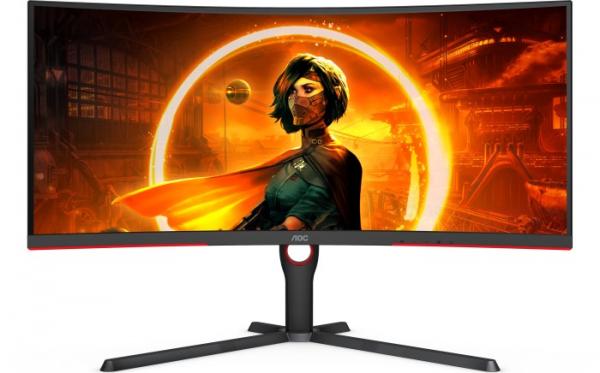 AOC CU34G3S/BK Gaming QHD Curved