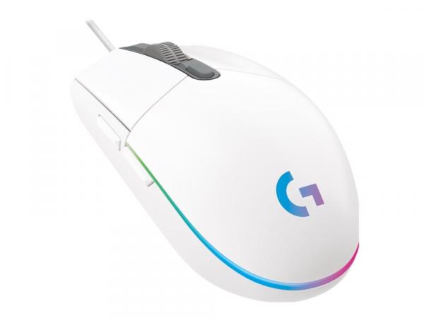 Logitech Gaming Mouse G102 LIGHTSYNC - hiiri - USB - valkoinen