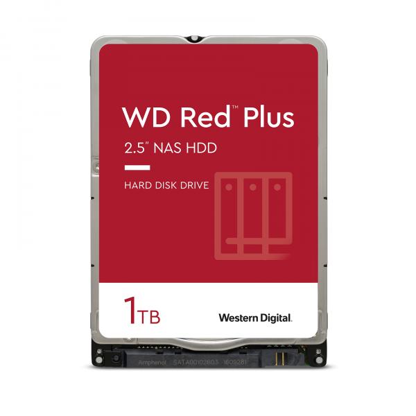 WD Red Plus 1TB Mobile 2.5" SATA 6Gb/s