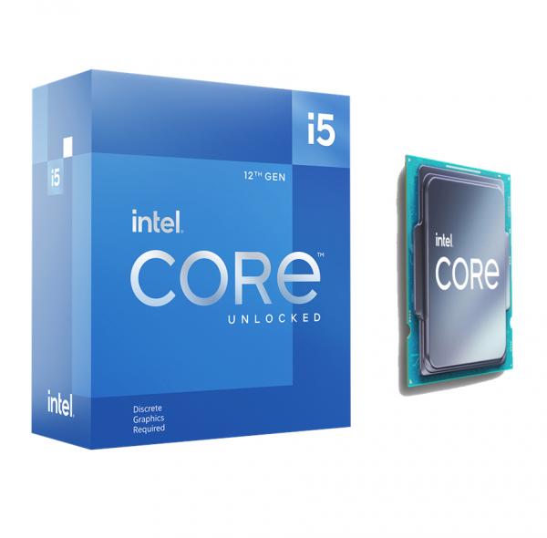 Intel Core i5-12600KF, 6C + 4c / 16T, 3,70-4,90 GHz, pakattu ilman jäähdytintä (BX8071512600KF)