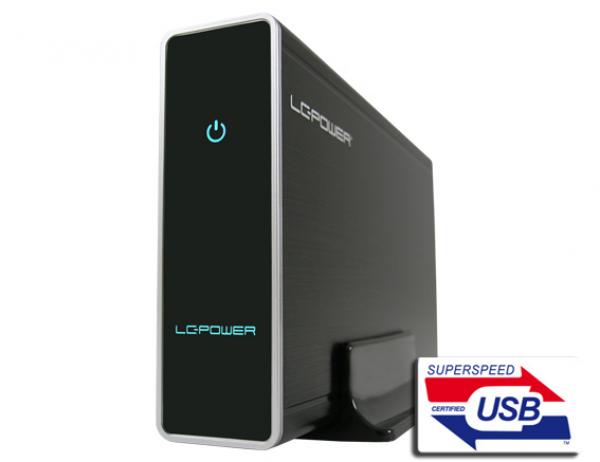 LC-Power LC-35U3, ulkoinen kiintolevykotelo 3.5" SATA-levylle USB3.0