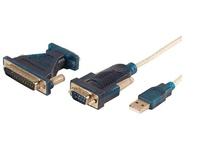 SArjaportti adapteri: USB 2.0   > Seriell 9+25 pin