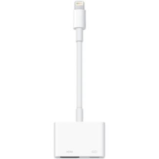 Apple Lightning Digital AV Adapter - Lightning-kaapeli - Lightning (uros) to HDMI, Lightning (naaras) malleihin iPad/iPhone/iPod (Lightning)