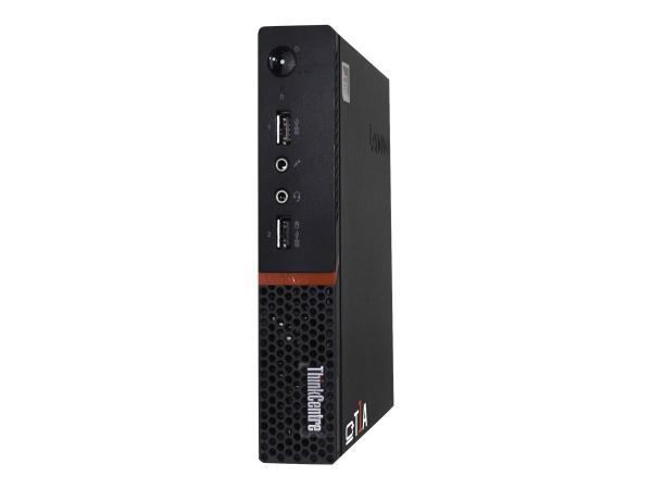 Lenovo ThinkCentre M710q - pieni - Core i5 7400T 2,4 GHz - 8 Gt - SSD 128 Gt