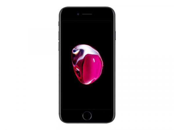 Apple iPhone 7 - sort - 4G-älypuhelin - 32 Gt - TD-SCDMA / UMTS / GSM - Erittäin hyvässä kunnossa