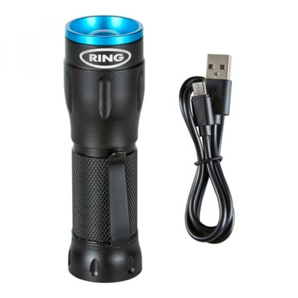 Ring Automotive Zoom110 Micro LED inspection torch, 110 lm, 6500K, rechargeable, black