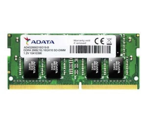 ADATA Premier Series - DDR4 - moduuli - 4 Gt - SO-DIMM 260-pin - 2666 MHz / PC4-21300 - puskuroimaton