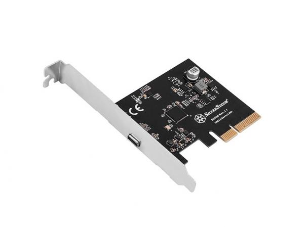 Silverstone ECU06, PCIe, USB 3.2 Gen 2 (3.1 Gen 2), Matala profiili