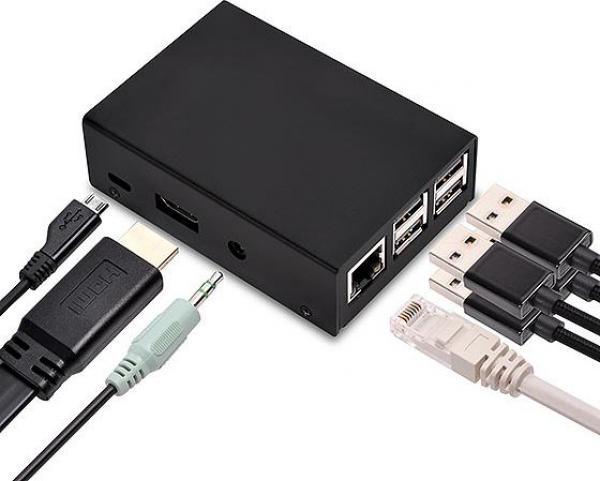 Silverstone SST-PI01 Raspberry Case für Pi 3B+/3B/2B/1B+ Gehäuse
