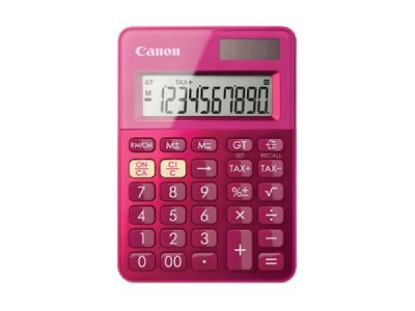 CANON Taskulaskin LS-100K Calculator pinkki