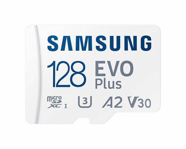 Samsung MicroSDcard 128GB EVO+ Up to 130MB/s, Class10, U3